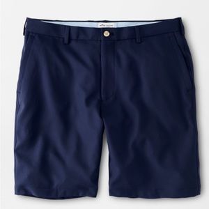 Peter Millar Salem Performance Shorts Size 38 9” Inseam Navy NWOT